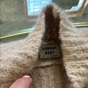 Sunday Best Taupe Knit Cardigan